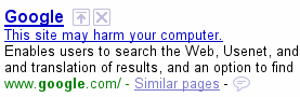 This site may harm your computer This site may harm your computer