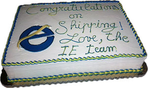 Microsoft’s IE team send a cake on each Firefox release